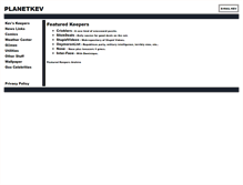 Tablet Screenshot of planetkev.com